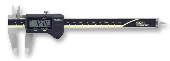 MITUTOYO 500-161-30 DIGITAL CALIPER, 150MM