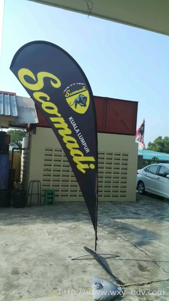 Scomadi Flag Flag Johor Bahru (JB), Malaysia Advertising, Printing, Signboard,  Design | Xuan Yao Advertising Sdn Bhd