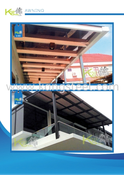 A003&A004 Awning Johor Bahru, JB, Skudai Design, Installation, Supply | Kang Steel Engineering Sdn Bhd