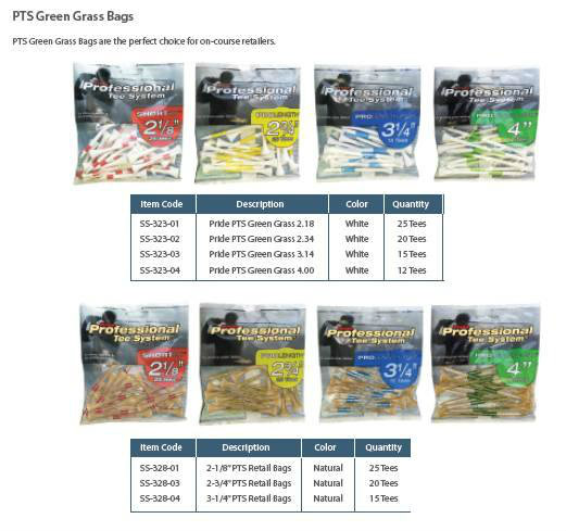 PTS Green Grass Bags