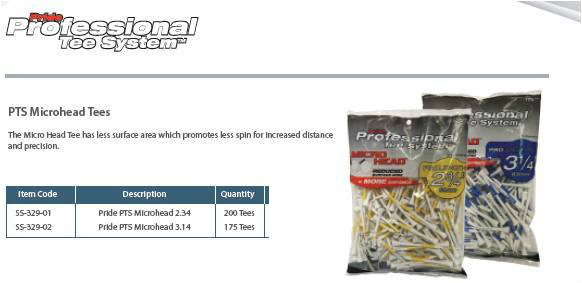 PTS MICROHEAD TEES