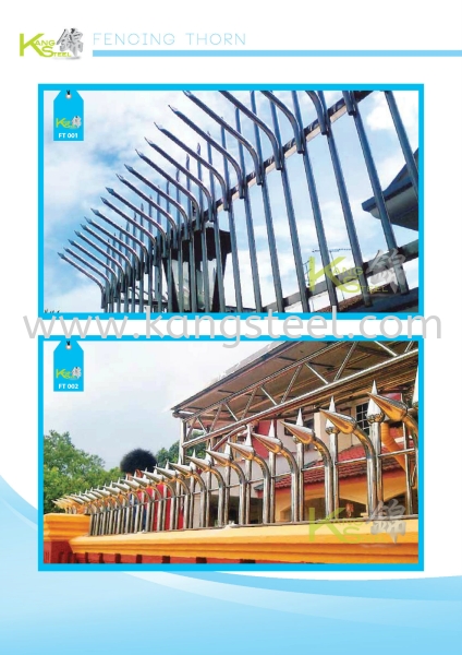 FT001&FT002 Fencing Thorn Johor Bahru, JB, Skudai Design, Installation, Supply | Kang Steel Engineering Sdn Bhd