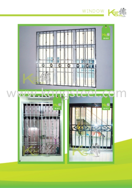 W010&W011&W012 Window Johor Bahru, JB, Skudai Design, Installation, Supply | Kang Steel Engineering Sdn Bhd