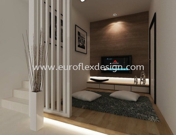  Family Hall Design Interior Design/Renovation Works Johor Bahru (JB), Bukit Indah Service, Design, Renovation | Euroflex Design And Construction Work