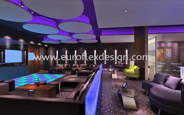  KTV Room Design Commercial Design Johor Bahru (JB), Bukit Indah Service, Design, Renovation | Euroflex Design And Construction Work