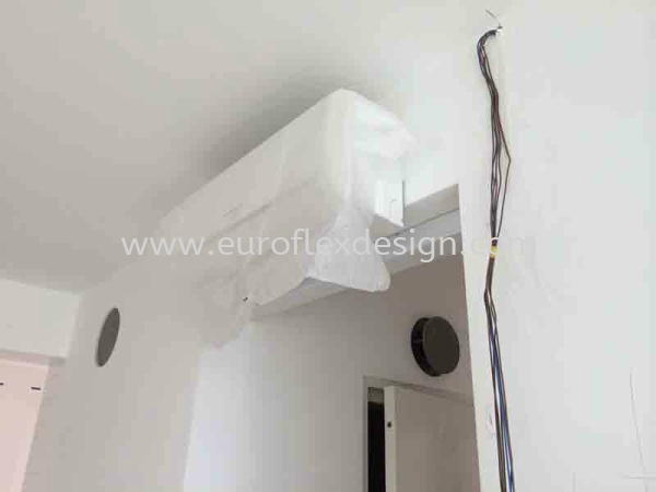  Air Cond Wiring Works Wiring Works Johor Bahru (JB), Bukit Indah Service, Design, Renovation | Euroflex Design And Construction Work