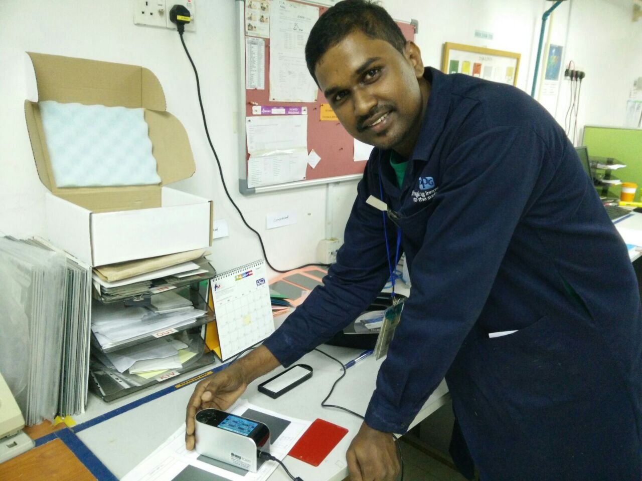 PPG In Malaysia is one of our happy user for this high-tech instrument since 2015