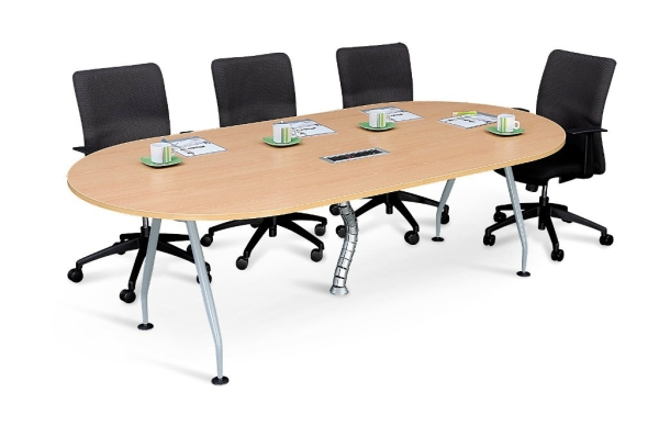 Conference Table with Inula Leg CONFERENCE TABLE OFFICE TABLE OFFICE FURNITURE Kuala Lumpur (KL), Malaysia, Selangor, Cheras Supplier, Suppliers, Supply, Supplies | JFix Solutions Sdn Bhd