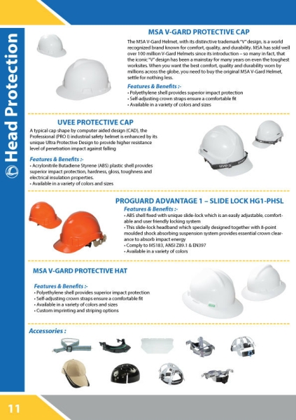 PROTECTIVE CAP / HAT Head Protection Kuala Lumpur, KL, Malaysia Supply Supplier Supplies | Sama Maju Marine & Industry Sdn Bhd