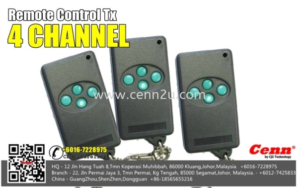 Remote Control Tx  Remote Control  Autogate Kluang, Johor, Johor Bahru (JB) Supplier, Supplies, Installation | CJS Technology