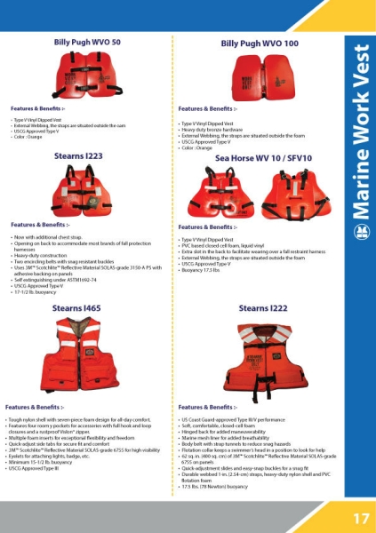 Marine Work Vest Work Vest Kuala Lumpur, KL, Malaysia Supply Supplier Supplies | Sama Maju Marine & Industry Sdn Bhd