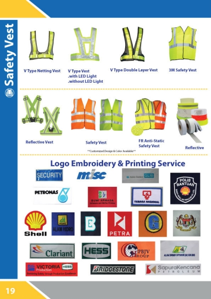 Safety Vest Jaket Keselamatan Kuala Lumpur, KL, Malaysia Supply Supplier Supplies | Sama Maju Marine & Industry Sdn Bhd