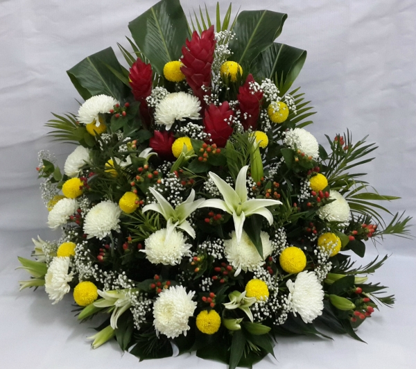 Big Mum Basket Arrangement (BA-115) One Side Arrangement Basket Arrangement Kuala Lumpur (KL), Selangor, Malaysia Supplier, Suppliers, Supply, Supplies | Shirley Florist