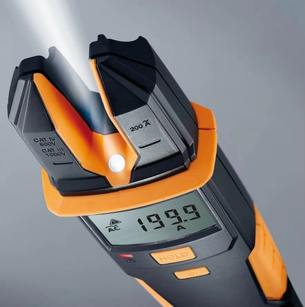 Testo 755-2 - Current / Voltage Meter with 200 A AC, 1000 V AC/DC, Continuity, and Phase Rotation Te