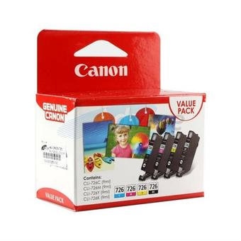 CLI-726 Value Pack Canon Ink Catridge Ink, Ribbon and Toner īˮɫī Petaling Jaya (PJ), Selangor, Kuala Lumpur (KL), Malaysia. Supplier, Supply, Supplies, Service | Sun Master Fancy Paper Sdn Bhd