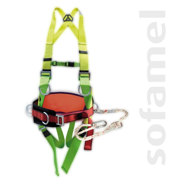 Fall-Arrest Harness with Belt Harnesses and Belts Personal Protection Equipment Malaysia, Johor Bahru (JB), Kuala Lumpur (KL), Penang, Singapore, Selangor Supplier, Suppliers, Supply, Supplies | Saturn Pyro Sdn Bhd