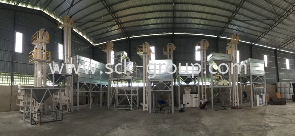 Rice Processing Plant 5 TPH Rice Processing Plant Project Penang (Pulau Pinang), Malaysia. Supplier, Manufacturer, Supply, Supplies | SCK Automation Sdn Bhd