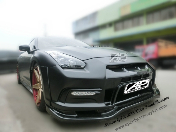 Nissan GTR R35 VRS Style Front Bumper  GTR R35 Nissan  Johor Bahru JB Malaysia Body Kits | A Perfect Motor Sport