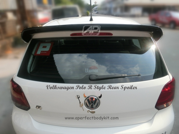 Volkswagen Polo R Style Rear Spoiler  Polo TSI  Volkswagen  Johor Bahru JB Malaysia Body Kits | A Perfect Motor Sport