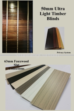 Wooden Venetian Blinds