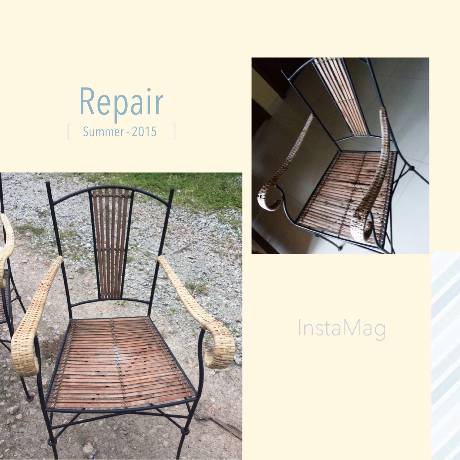 Replace New Rattan Peel