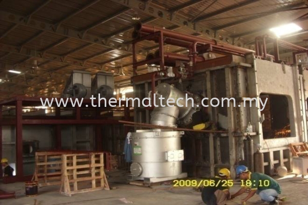 Blower Stand and Regenerative Burner Assembly Cable Industries Aluminium Industries Selangor, Malaysia, Kuala Lumpur (KL), Klang Service, Supplier, Supply, Installation | Thermaltech Solutions Sdn Bhd