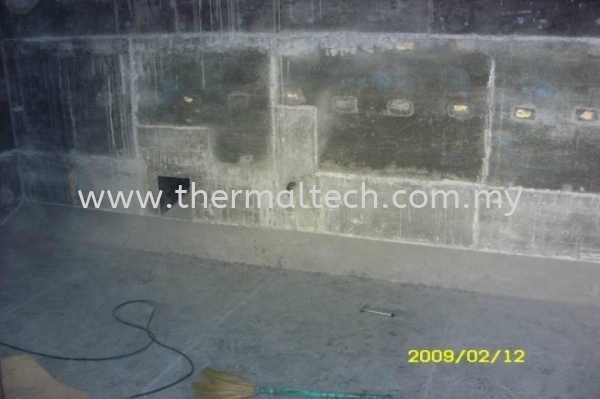 Complete Lining Of Below Molten Level Cable Industries Aluminium Industries Selangor, Malaysia, Kuala Lumpur (KL), Klang Service, Supplier, Supply, Installation | Thermaltech Solutions Sdn Bhd