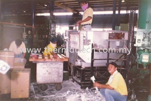 Full Relining Of Westofen Furnace Die Casting Industries Aluminium Industries Selangor, Malaysia, Kuala Lumpur (KL), Klang Service, Supplier, Supply, Installation | Thermaltech Solutions Sdn Bhd