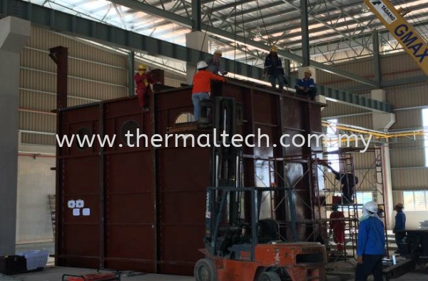 Installing the Roof Bilet Caster Industries Aluminium Industries Selangor, Malaysia, Kuala Lumpur (KL), Klang Service, Supplier, Supply, Installation | Thermaltech Solutions Sdn Bhd