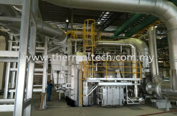 Site View of the Furnace Bilet Caster Industries Aluminium Industries Selangor, Malaysia, Kuala Lumpur (KL), Klang Service, Supplier, Supply, Installation | Thermaltech Solutions Sdn Bhd