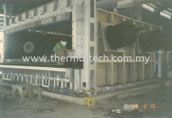Assembly the 35 Tons Holding Furnace Bilet Caster Industries Aluminium Industries Selangor, Malaysia, Kuala Lumpur (KL), Klang Service, Supplier, Supply, Installation | Thermaltech Solutions Sdn Bhd