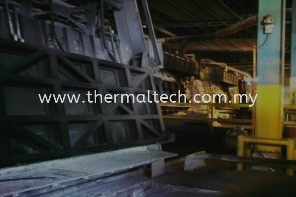 Installation Site for Melting Furnace Sheet and Foil Industries Aluminium Industries Selangor, Malaysia, Kuala Lumpur (KL), Klang Service, Supplier, Supply, Installation | Thermaltech Solutions Sdn Bhd