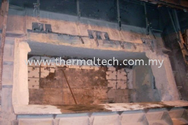 Demolishing The Refractory for Rear Wall Sheet and Foil Industries Aluminium Industries Selangor, Malaysia, Kuala Lumpur (KL), Klang Service, Supplier, Supply, Installation | Thermaltech Solutions Sdn Bhd