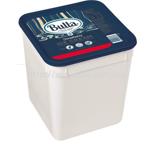 Bulla Ice Cream Strawberry Bulk Ice Cream  Kuala Lumpur (KL), Selangor, Malaysia Supplier, Supply, Supplies, Distributor | Five Star Gourmet Sdn Bhd