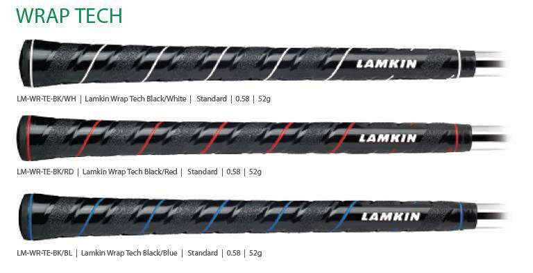Lamkin Wrap Tech Golf Grips