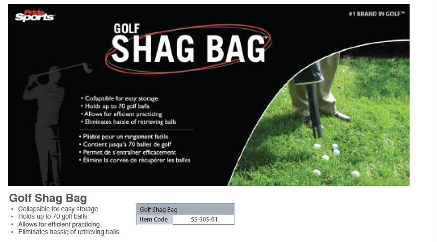 Golf Shag Bag