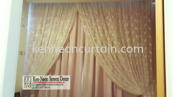  Day and Night Curtain Design  Johor Bahru (JB), Malaysia, Taman Molek Supplier, Installation, Supply, Supplies | Ken-Neon Screen Decor