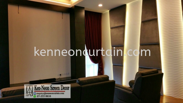  Day and Night Curtain Design  Johor Bahru (JB), Malaysia, Taman Molek Supplier, Installation, Supply, Supplies | Ken-Neon Screen Decor