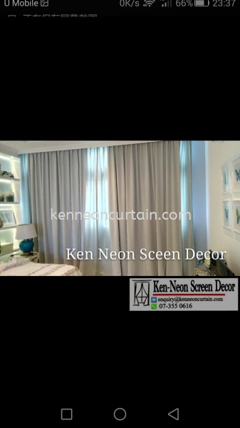  Day and Night Curtain Design  Johor Bahru (JB), Malaysia, Taman Molek Supplier, Installation, Supply, Supplies | Ken-Neon Screen Decor