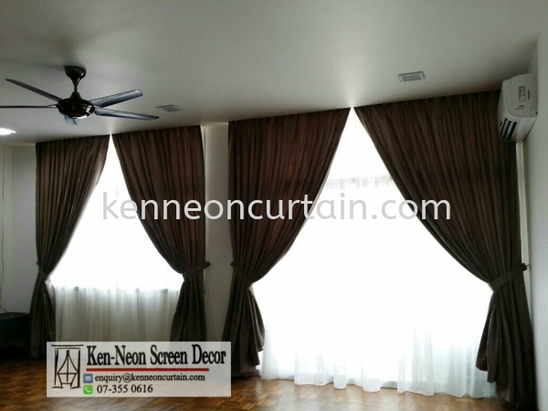  Day and Night Curtain Design  Johor Bahru (JB), Malaysia, Taman Molek Supplier, Installation, Supply, Supplies | Ken-Neon Screen Decor