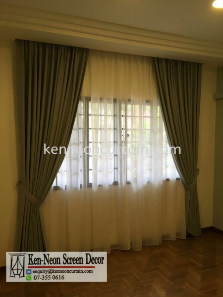  Day and Night Curtain Design  Johor Bahru (JB), Malaysia, Taman Molek Supplier, Installation, Supply, Supplies | Ken-Neon Screen Decor