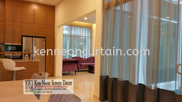  Day Curtains Design  Johor Bahru (JB), Malaysia, Taman Molek Supplier, Installation, Supply, Supplies | Ken-Neon Screen Decor