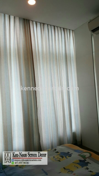  Day Curtains Design  Johor Bahru (JB), Malaysia, Taman Molek Supplier, Installation, Supply, Supplies | Ken-Neon Screen Decor