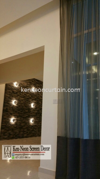  Day Curtains Design  Johor Bahru (JB), Malaysia, Taman Molek Supplier, Installation, Supply, Supplies | Ken-Neon Screen Decor