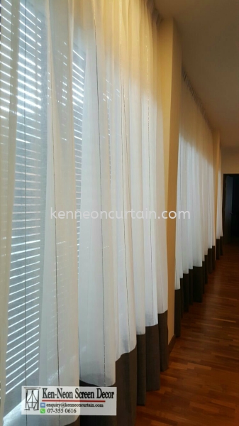  Day Curtains Design  Johor Bahru (JB), Malaysia, Taman Molek Supplier, Installation, Supply, Supplies | Ken-Neon Screen Decor