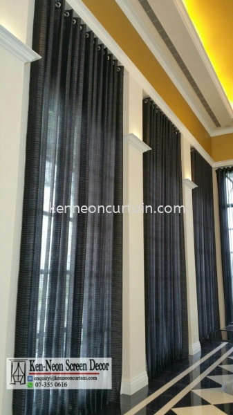  Day Curtains Design  Johor Bahru (JB), Malaysia, Taman Molek Supplier, Installation, Supply, Supplies | Ken-Neon Screen Decor