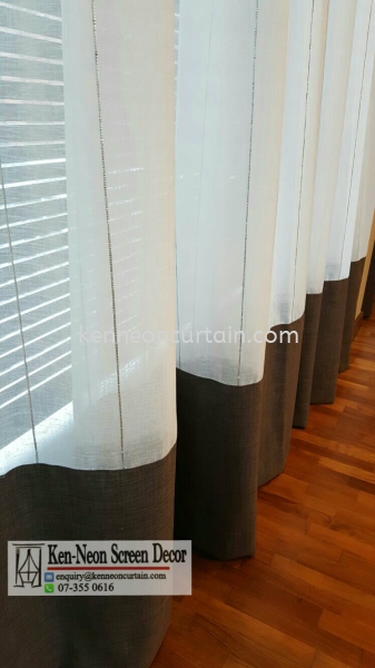  Day Curtains Design  Johor Bahru (JB), Malaysia, Taman Molek Supplier, Installation, Supply, Supplies | Ken-Neon Screen Decor