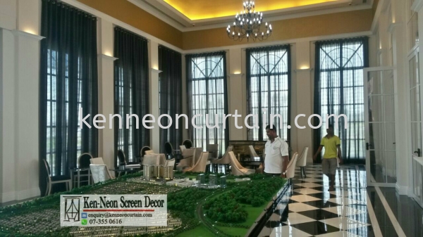  Day Curtains Design  Johor Bahru (JB), Malaysia, Taman Molek Supplier, Installation, Supply, Supplies | Ken-Neon Screen Decor