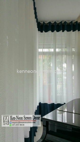  Eyelets Curtain Design    Supplier, Installation, Supply, Supplies | Ken-Neon Screen Decor