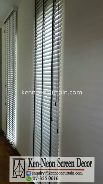  Timber Blinds Johor Bahru (JB), Malaysia, Taman Molek Supplier, Installation, Supply, Supplies | Ken-Neon Screen Decor